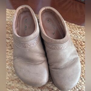 Stegmann Leather Clogs ladies 9